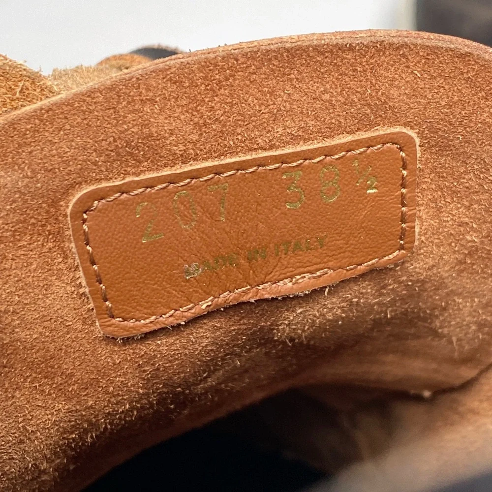 Prada Distressed Low-Top Leather Sneakers size 38.5 - Picture 14 of 16